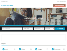 Tablet Screenshot of classificadosdiario.com